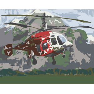 Картина по номерам "Harbin Z-9"