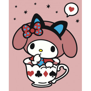 Картина по номерам "Хеллоу Китти Hello Kitty: Мелоди арт"