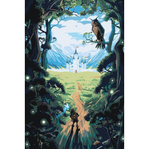 Картина по номерам "The Legend of Zelda"