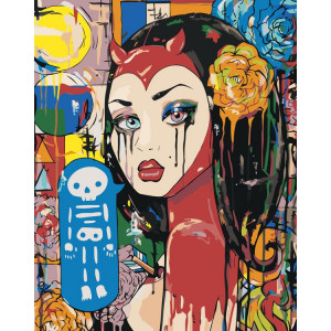 Картина по номерам "Pop Art Поп-арт 6"