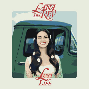 Картина по номерам "Lana Del Rey Лана Дель Рей: обложка"