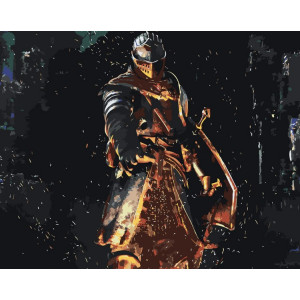 Картина по номерам "Dark Souls Дарк Соулс: Рыцарь"