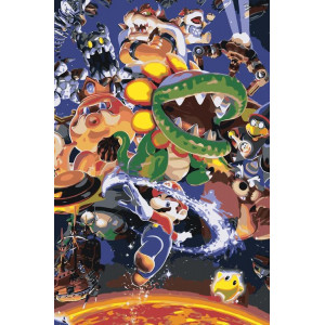 Картина по номерам "Super Mario"