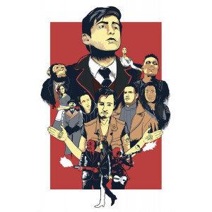 Картина по номерам "Академия Амбрелла: Постер Арт"