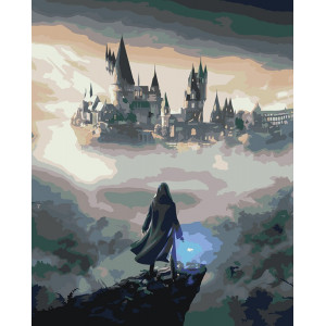 Картина по номерам "Гарри Поттер: Hogwarts Legacy, Хогвартс"
