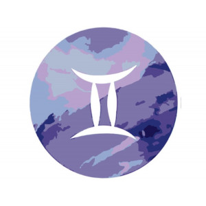 Картина по номерам "Знак зодиака. Близнецы"