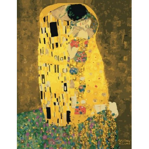 Картина по номерам "Поцелуй (Густав Климт)"