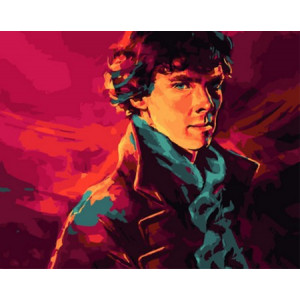 Картина по номерам "Шерлок Холмс"