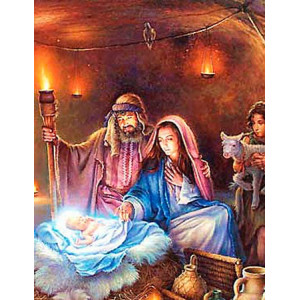 Картина по номерам "Рождение Иисуса Христа"