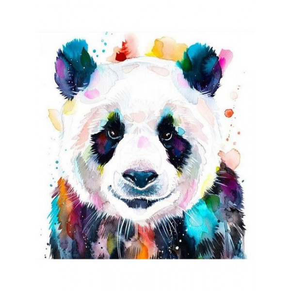 Картина по номерам "Большая панда"