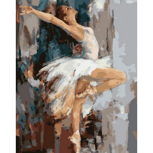 Картина по номерам "Танцюючий балерина"