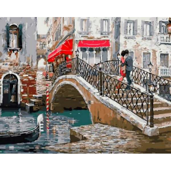 Картина по номерам "Венецианский мостик"