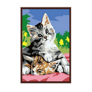 Картина по номерам "Котята"