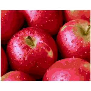 Картина по номерам "Аппетитные яблочки"