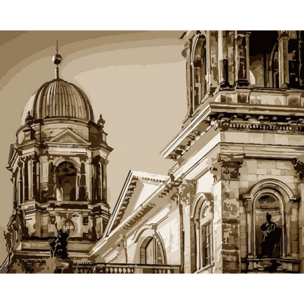 Картина по номерам "Берлинский кафедральный собор"