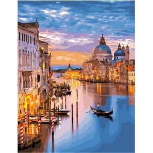 Картина по номерам "Венеция на закате"
