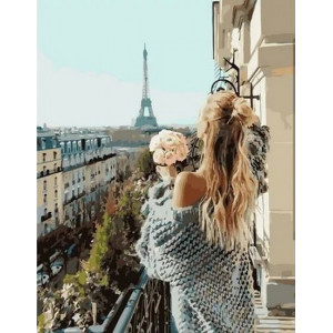 Картина по номерам "Красотки в Париже"