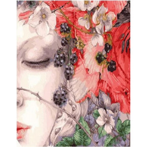 Картина по номерам "Цветочно-ягодные сны"