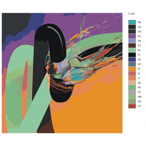 Картина по номерам "Абстракція"