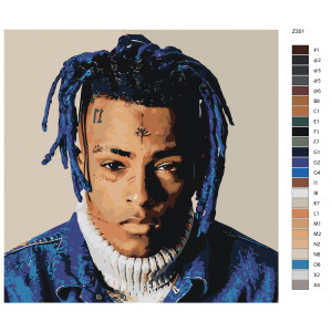 Картина по номерам "XXXTentacion"