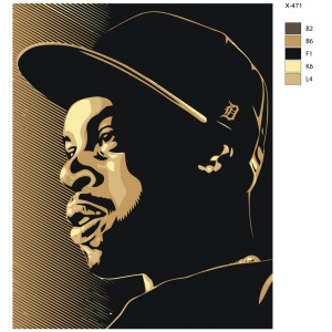 Картина по номерам "J Dilla"