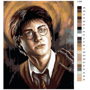 Картина по номерам "Гаррі Поттер (Harry Potter)"
