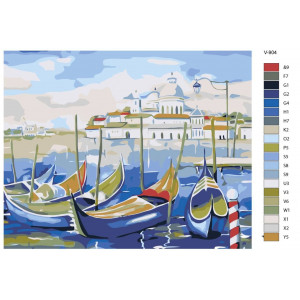 Картина по номерам "Італія. Венеція на березі"