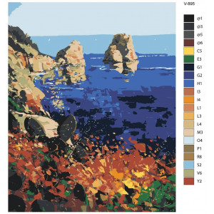 Картина по номерам "Італія. Острів Капрі"
