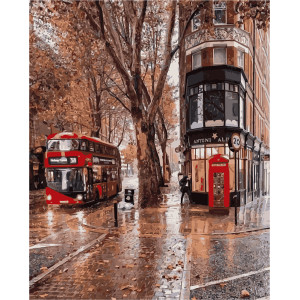 Картина по номерам "Дождливый Лондон"