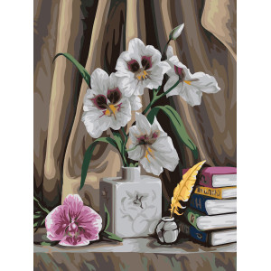 Картина по номерам "Орхидеи"