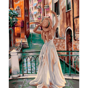 Картина по номерам "Венеция - город влюбленных"