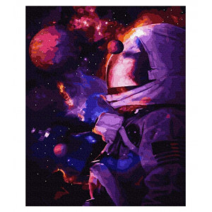 Картина по номерам "У космосі"