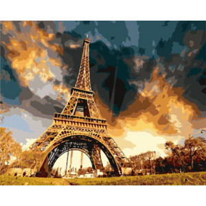 Картина по номерам "Паризькі сутінки"
