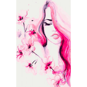 Картина по номерам "Розовые сны"