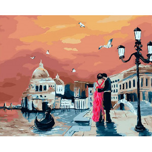 Картина по номерам "Романтична Венеція"