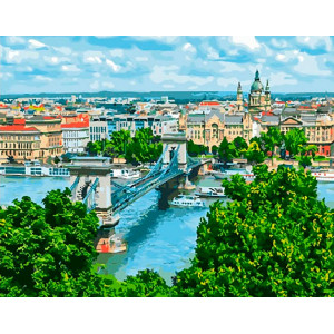 Картина по номерам "Мост в Будапеште"