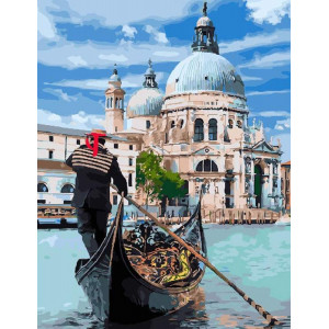 Картина по номерам "Лазурная Венеция"