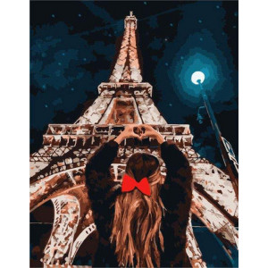 Картина по номерам "Я люблю Париж"