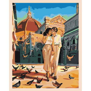 Картина по номерам "Прогулка по Флоренции"