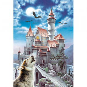Картина по номерам "Таинственный замок"