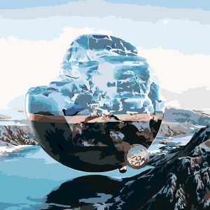 Картина по номерам "Льодовик"