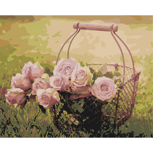 Картина по номерам "Букет цветов"