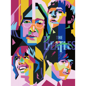 Картина по номерам "The Beatles"