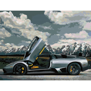 Картина по номерам "Lamborghini"
