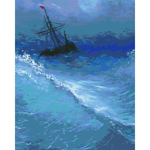 Картина по номерам "Айвазовский - Море Коктебель"