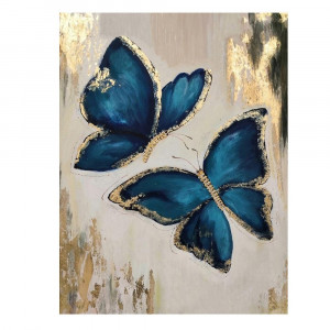Картина по номерам "Синие бабочки"