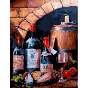 Картина по номерам "Колекція вин"