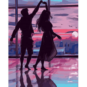 Картина по номерам "Танець закоханих"