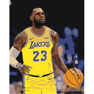 Картина по номерам "LA Lakers"