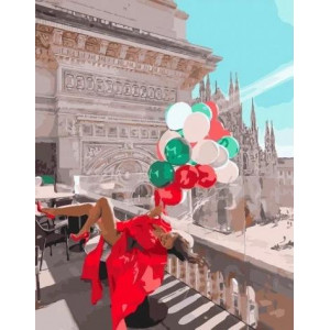 Картина по номерам "Итальянские каникулы"